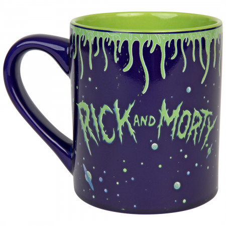 Rick and Morty Spaceship Googus 14oz Mug